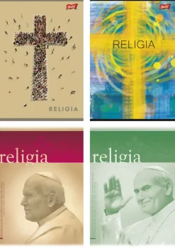 MAJEWSKI Brulion do religii A5 64k cieniowany p5 UNIPAP. cena za 1szt