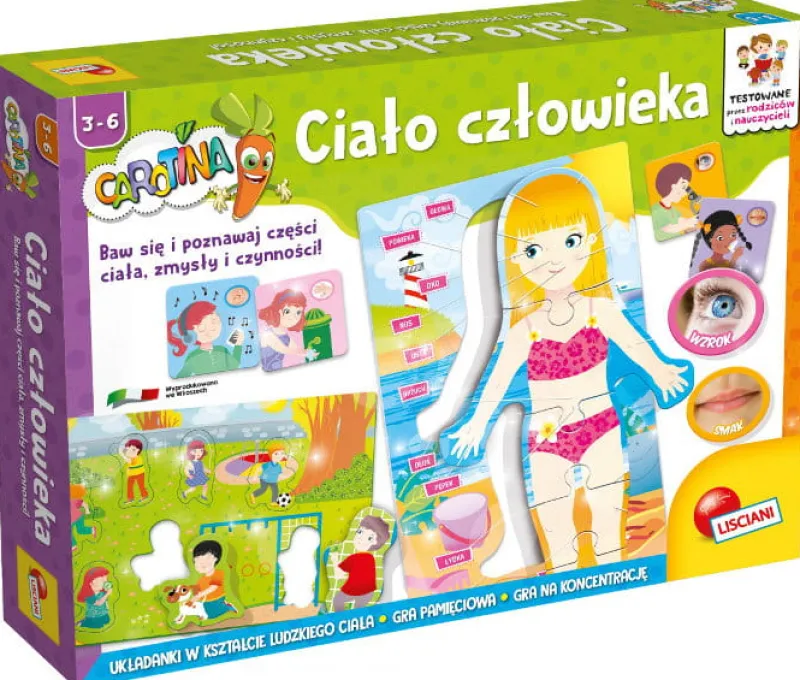 LISCIANI GIOCHI Carotina - Ciało człowieka