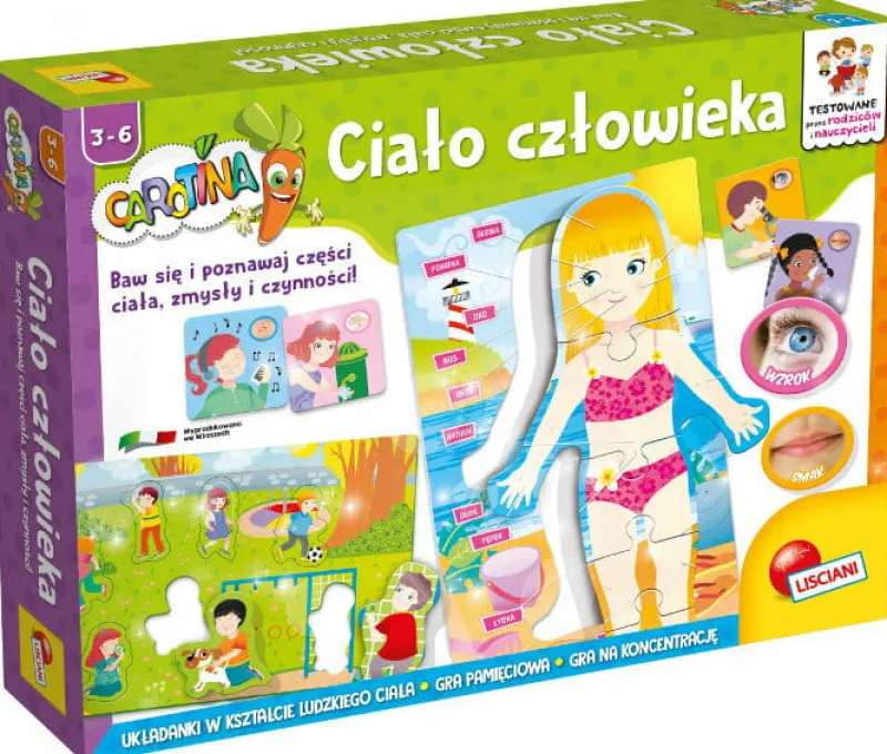 LISCIANI GIOCHI Carotina - Ciało człowieka