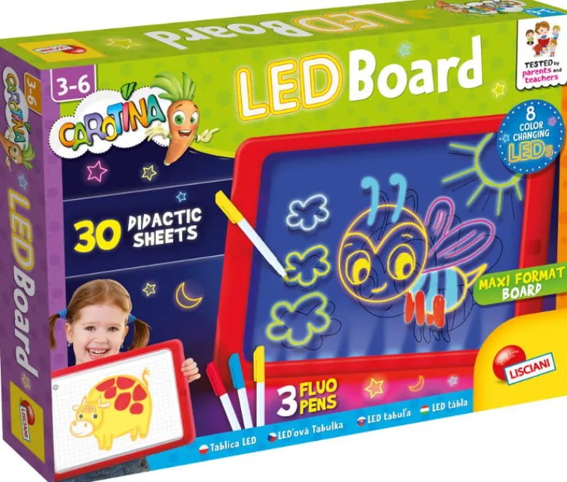 LISCIANI GIOCHI Carotina - Tablica LED 77441 LISCIANI