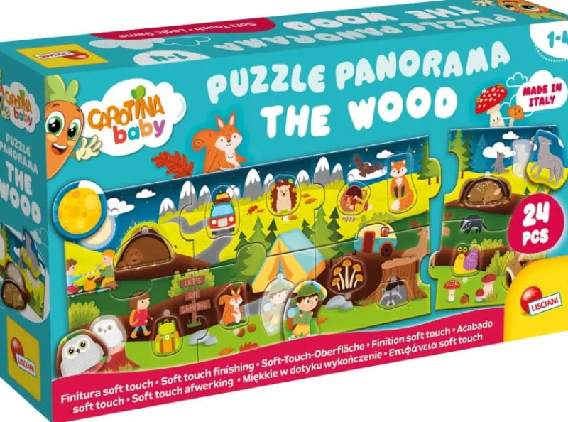 LISCIANI GIOCHI Carotina baby Puzzle panorama Las 105373 LISCIANI