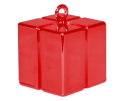 GODAN Ciężarek do balonów Prezent czerwony, 120g GC-PCZE