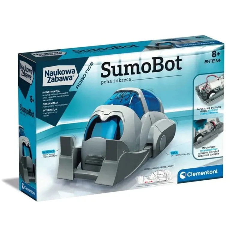 CLEMENTONI - naukowa zabawa SumoBot