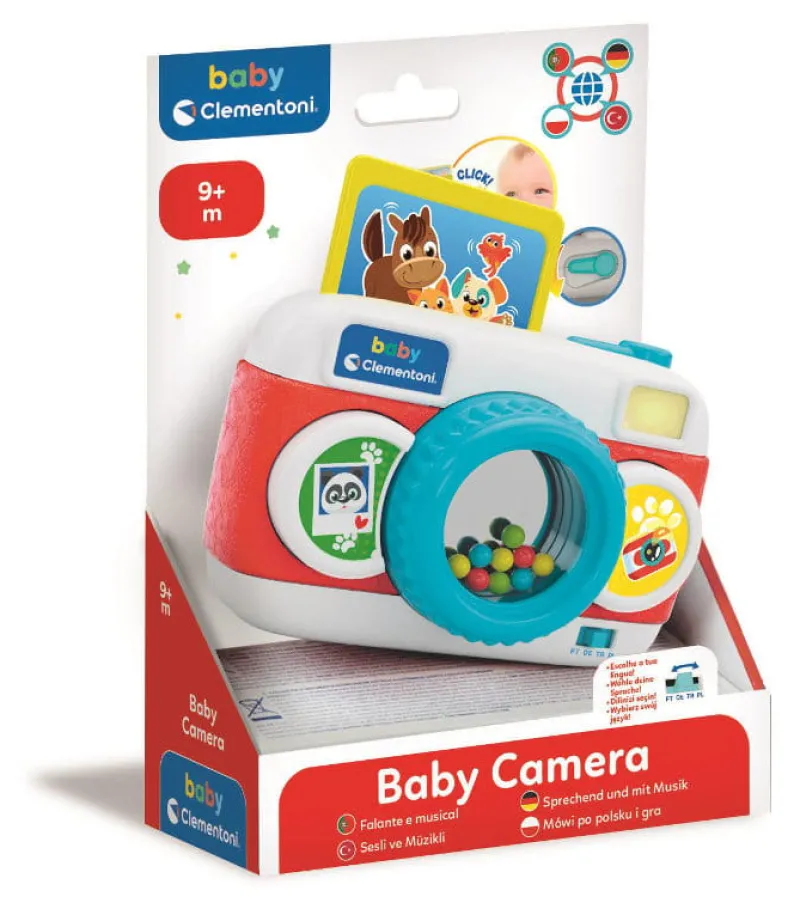 CLEMENTONI baby Aparat mówiący Baby Camera 17527