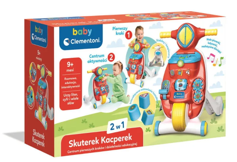 CLEMENTONI baby Skuterek Kacperek 50930