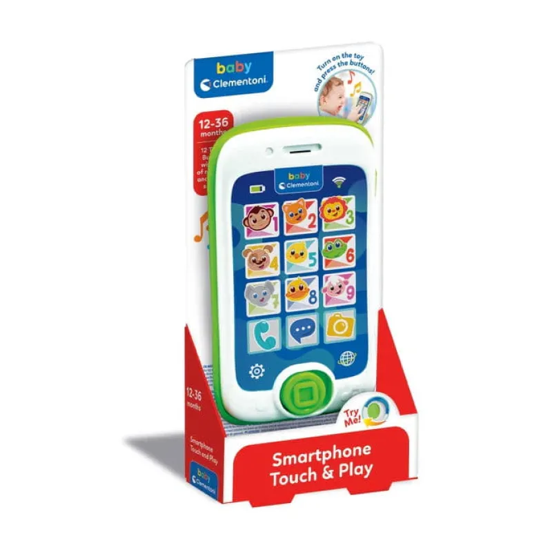 CLEMENTONI baby Smartfon dotykowy Touch & Play 17946