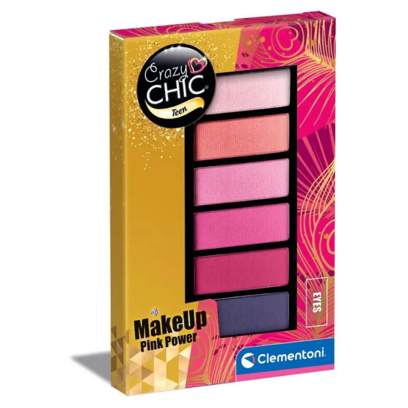 CLEMENTONI Crazy chic. Paletka Pink Power 18852