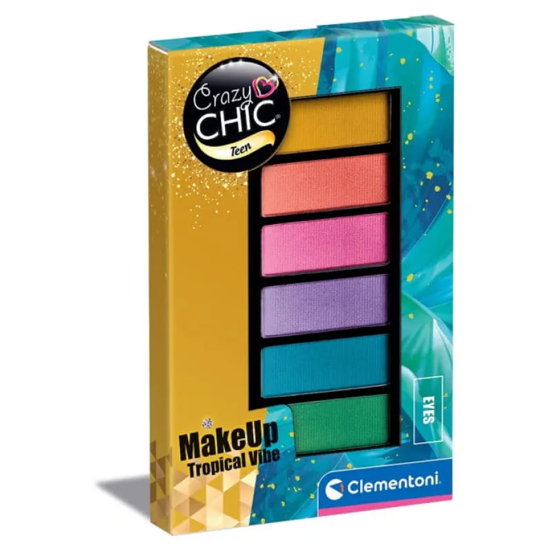 CLEMENTONI Crazy chic teen. Paletka Tropical Vibe 18837