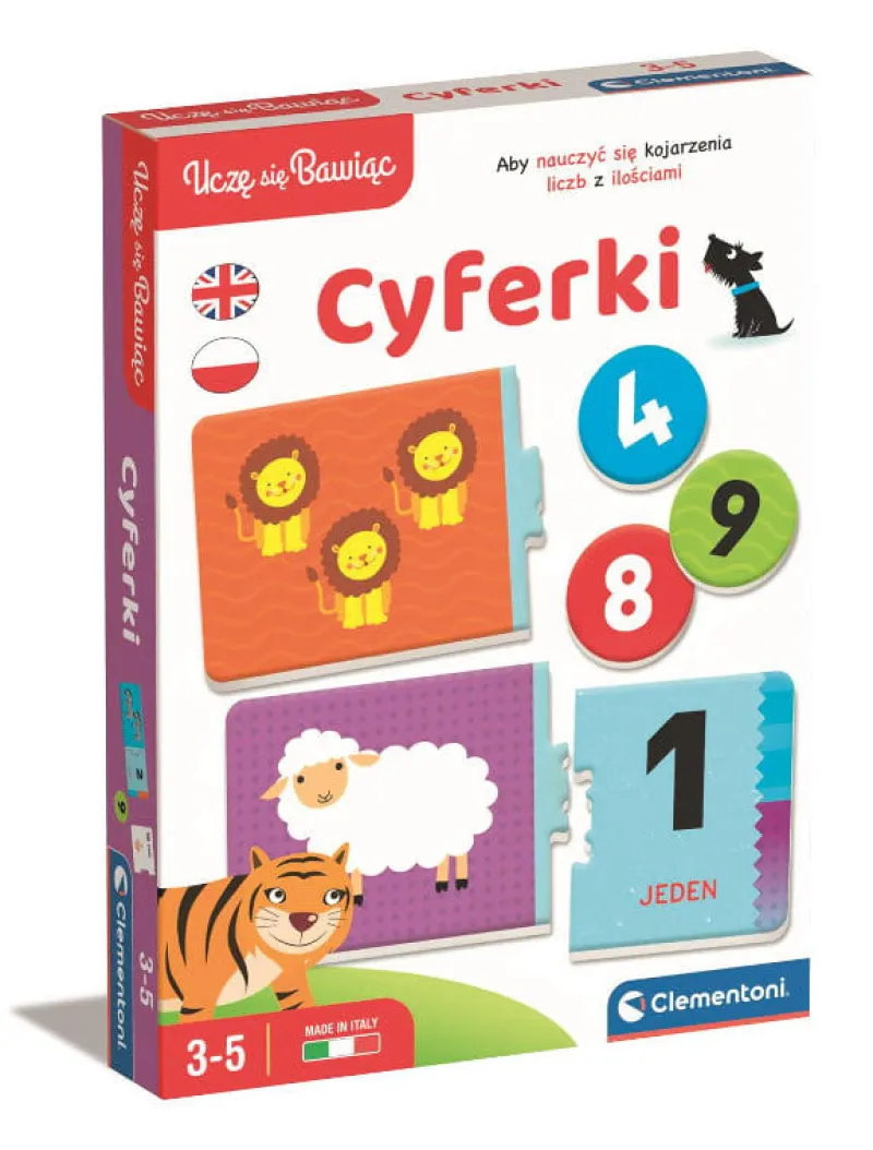 CLEMENTONI Cyferki 50767