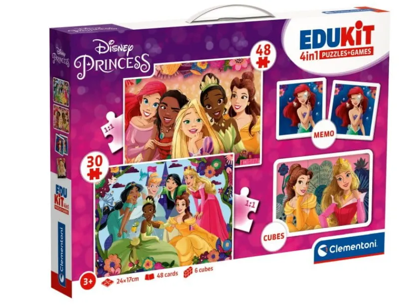 CLEMENTONI Edukit 4w1 Princes 18297