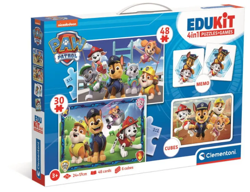 CLEMENTONI Edukit 4w1 Psi Patrol PAW PATROL 18291
