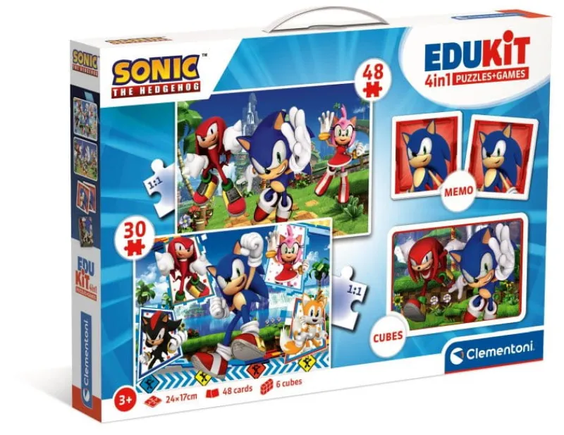 CLEMENTONI Edukit 4w1 Sonic 18318