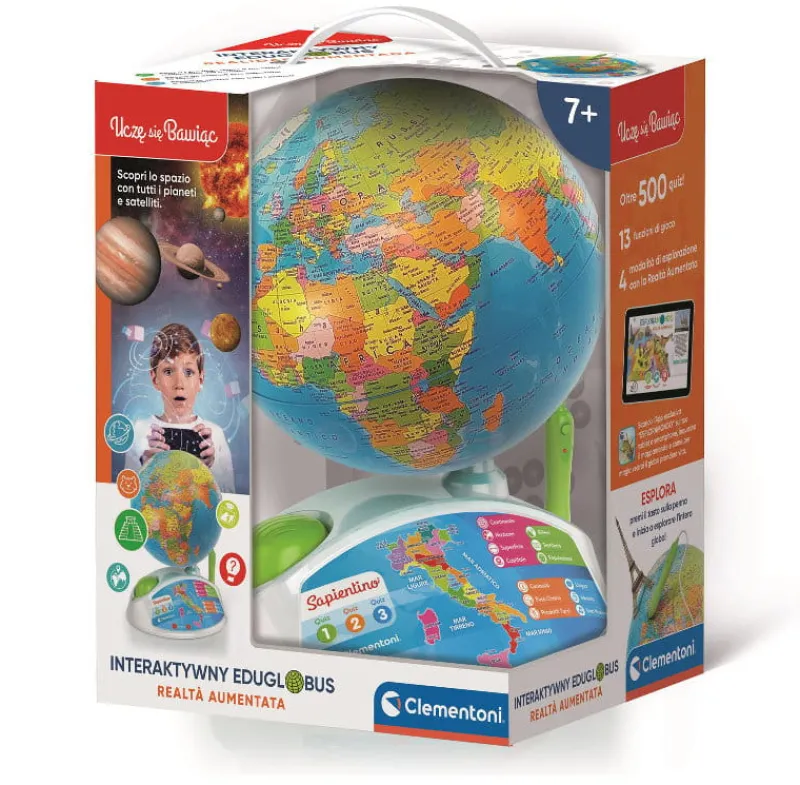 CLEMENTONI Interaktywny Eduglobus 50847