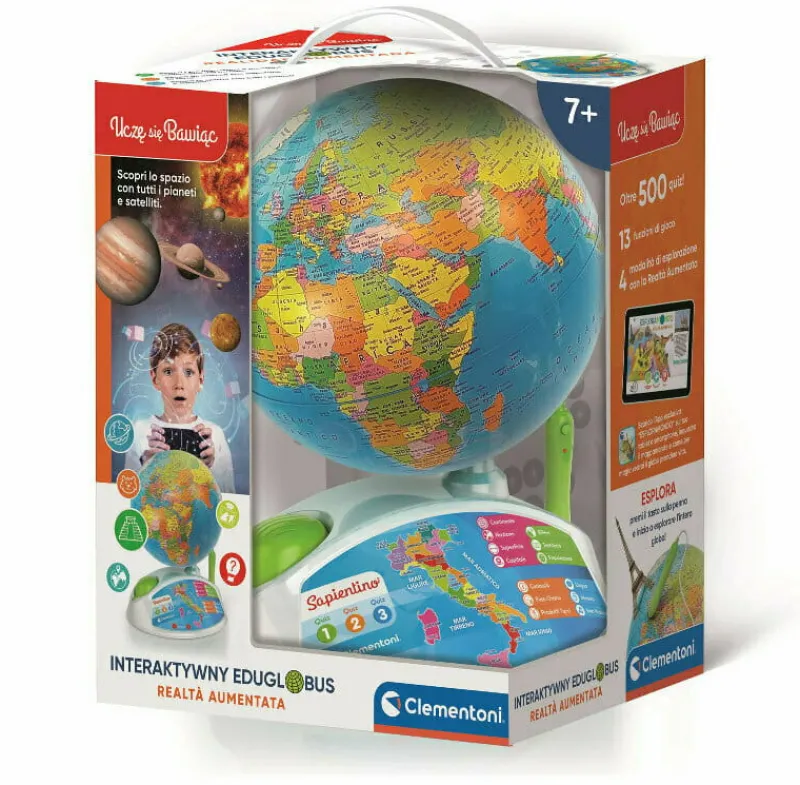 CLEMENTONI Interaktywny Eduglobus 50847
