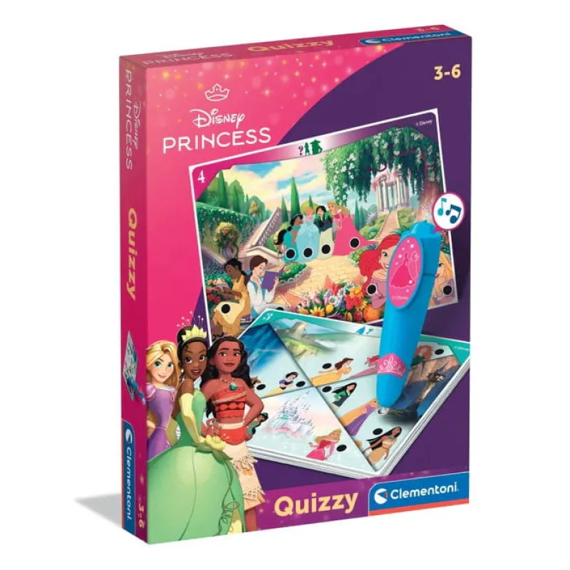 CLEMENTONI Interaktywny Quiz Księżniczki. Princess 16673