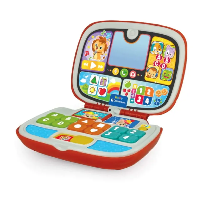CLEMENTONI Kacperek Komputerek do literek i cyferek. Baby Laptop 50716