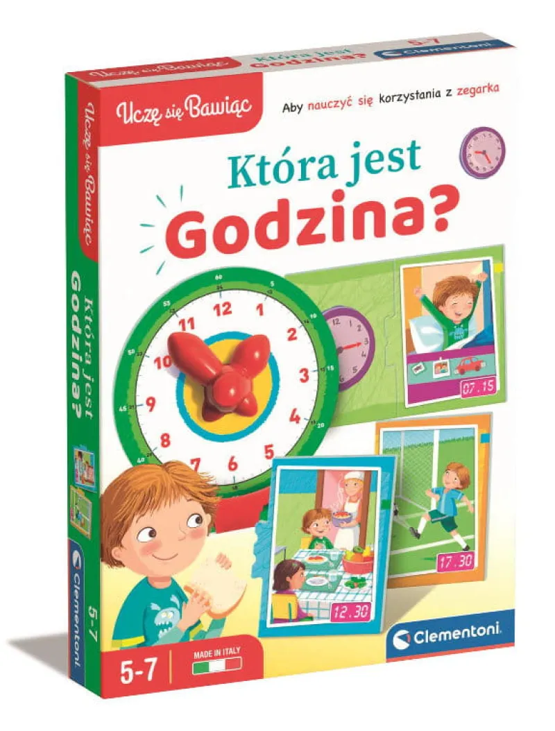 CLEMENTONI Która jest godzina? 50771