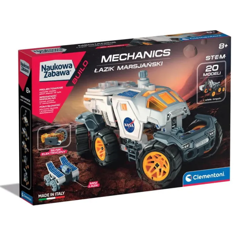 CLEMENTONI Laboratorium mechaniki. Łazik marsjański 50729
