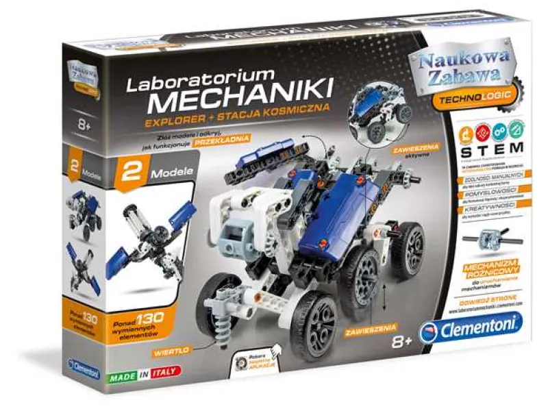 CLEMENTONI Laboratorium Mechaniki - Pojazdy kosmiczne