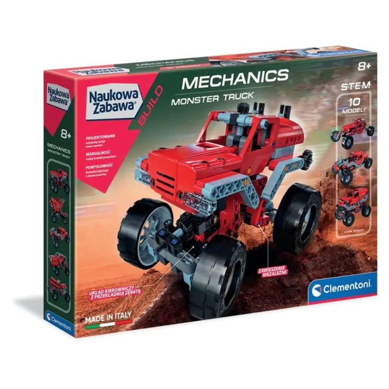CLEMENTONI Laboratorium mechaniki Monster Truck
