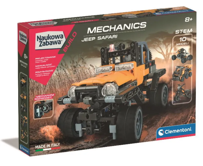 CLEMENTONI Laboratorium mechaniki Jeep Safari