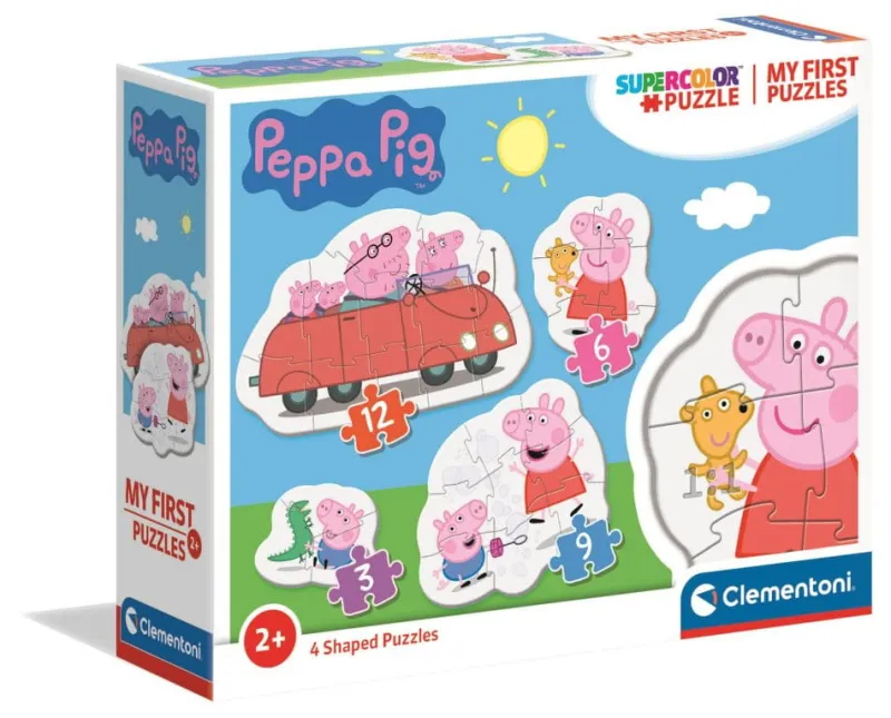 CLEMENTONI Moje Pierwsze Puzzle Świnka Peppa 20829