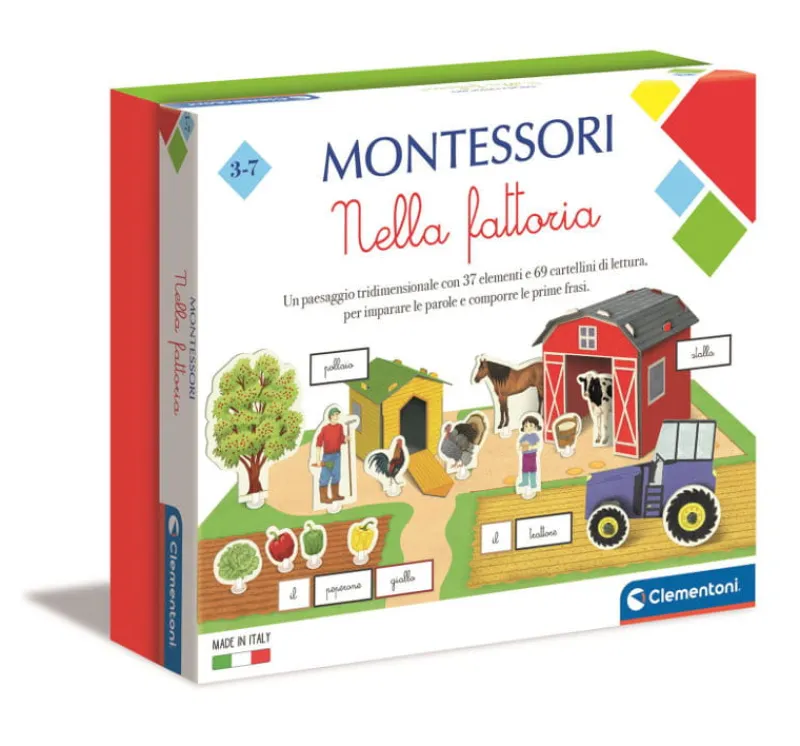 CLEMENTONI Montessori Na farmie 50693