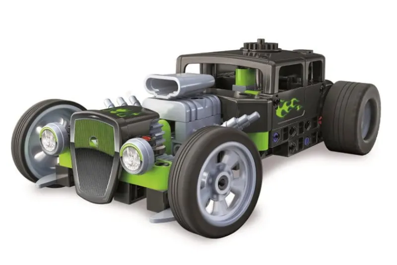 CLEMENTONI Naukowa Zabawa. Laboratorium mechaniki. Hot Rod i Race Truck 50792