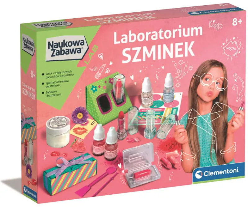CLEMENTONI Naukowa zabawa. Szminki 50920