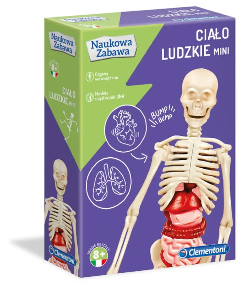 CLEMENTONI Naukowa zabawa - Ciało ludzkie mini