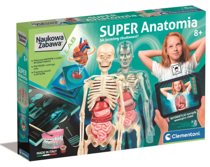 CLEMENTONI Naukowa zabawa. Super Anatomia 50919