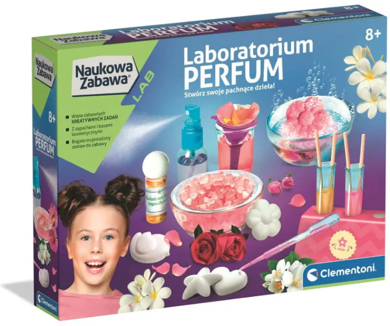 CLEMENTONI Naukowa zabawa. Laboratorium Perfum 50887