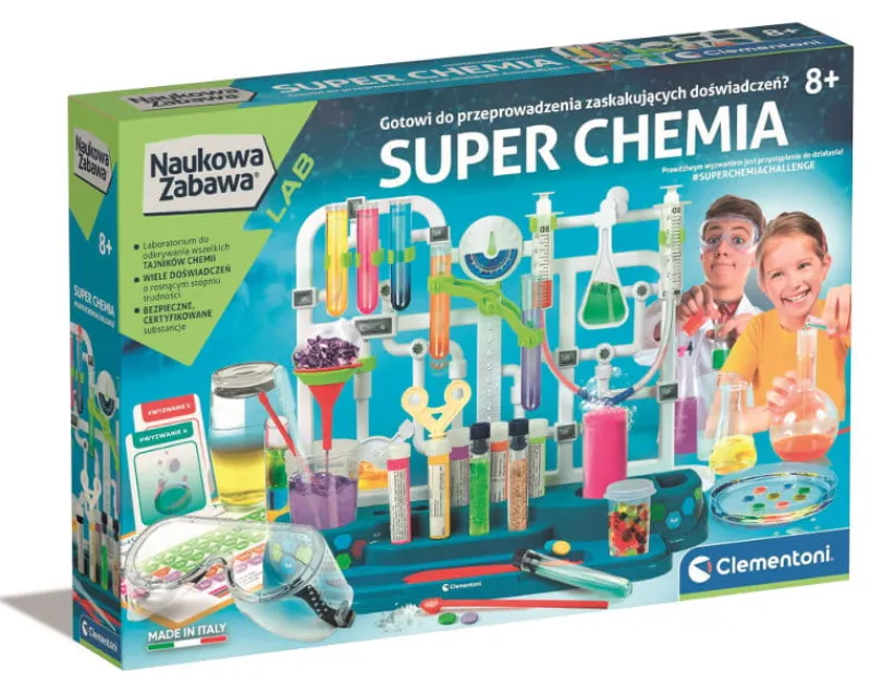 CLEMENTONI Naukowa zabawa. Super chemia 50805