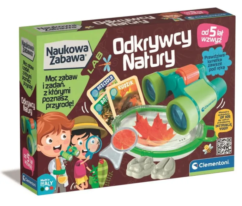 CLEMENTONI Naukowa zabawa. Odkrywcy Natury. Lab Junior 50714