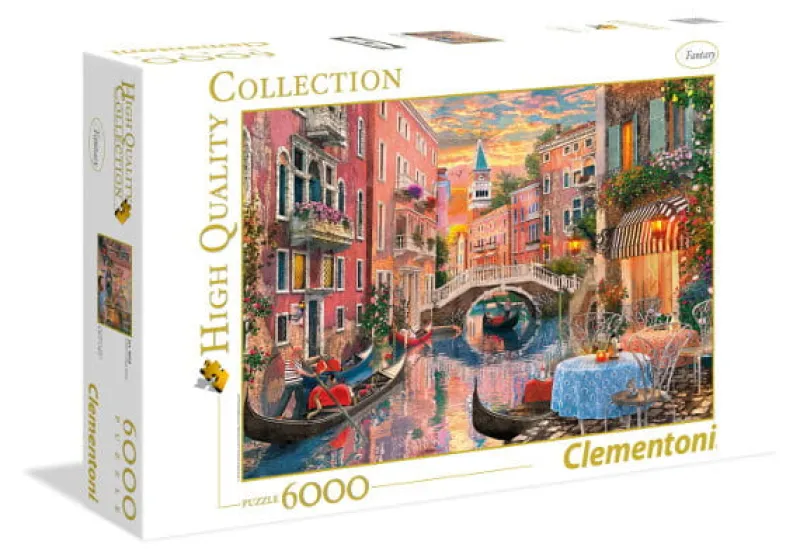 CLEMENTONI Puzzle 6000el - Zachód słońca nad Wenecją