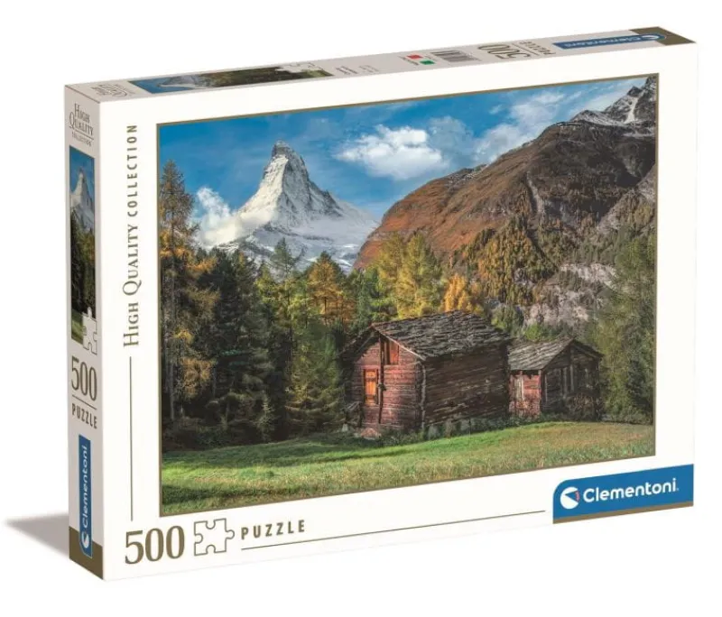 CLEMENTONI Puzzle 500el Charming Matterhorn 35523