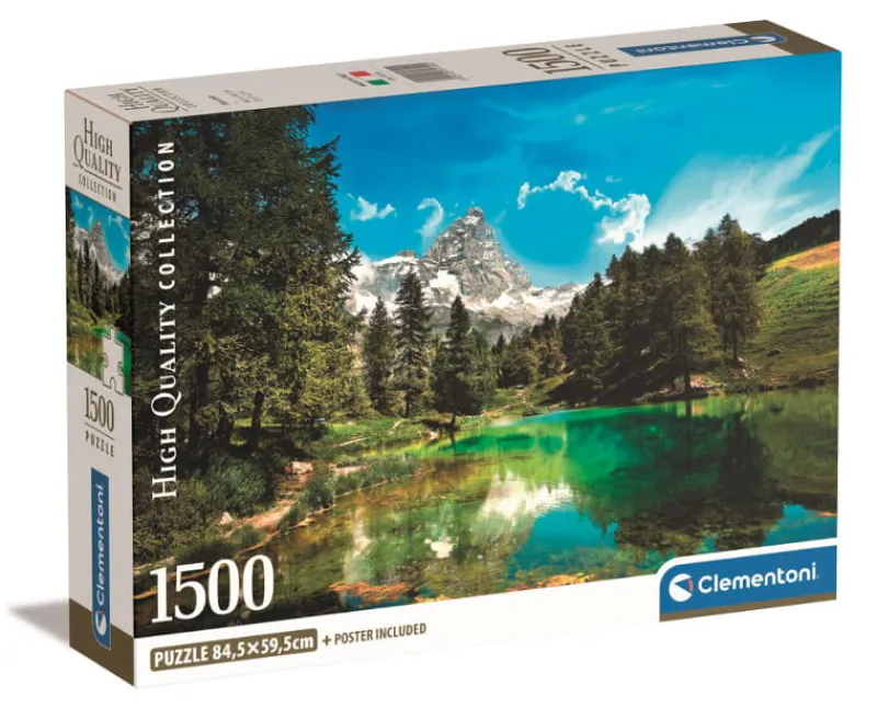 CLEMENTONI Puzzle 1500el Compact Blue Lake 31720
