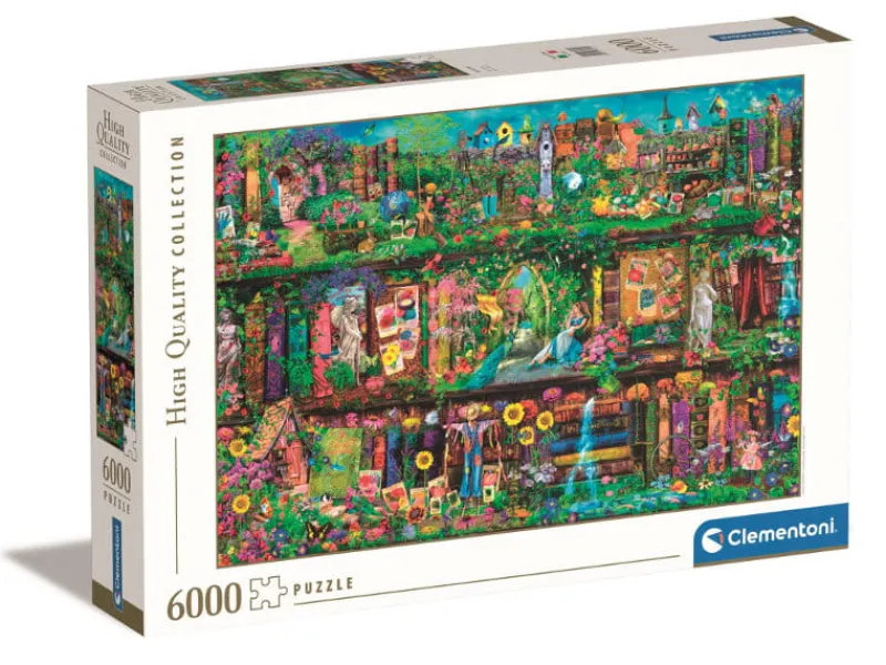 CLEMENTONI Puzzle 6000el Garden Shelf 36532