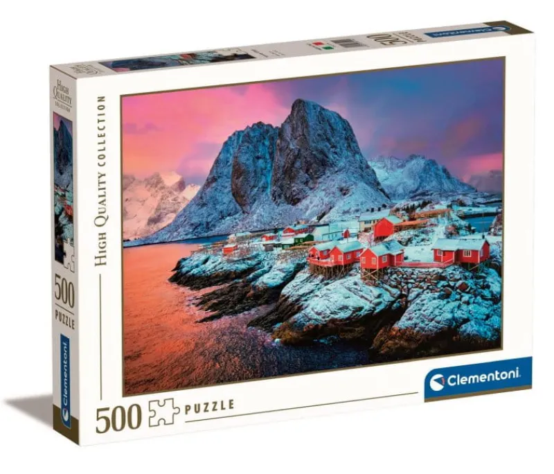 CLEMENTONI Puzzle 500el Hamnoy Village 35144