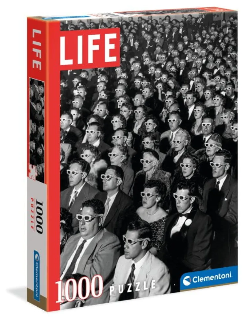 CLEMENTONI Puzzle 1000el HQC LIFE 2021 - LIFE IN 3D 39633