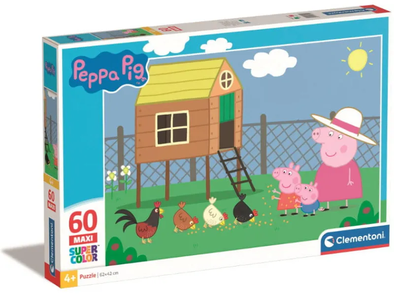 CLEMENTONI Puzzle 60el Maxi Świnka Peppa 26590 p6