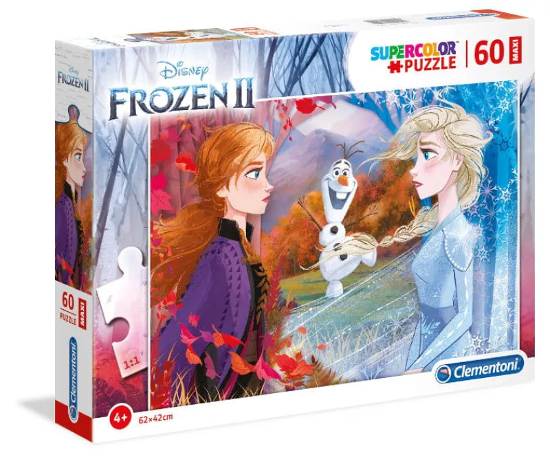 CLEMENTONI Puzzle 60el Maxi - Kraina Lodu 2