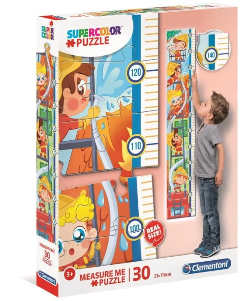 CLEMENTONI Puzzle 30el MEASURE ME - Sos Strażak