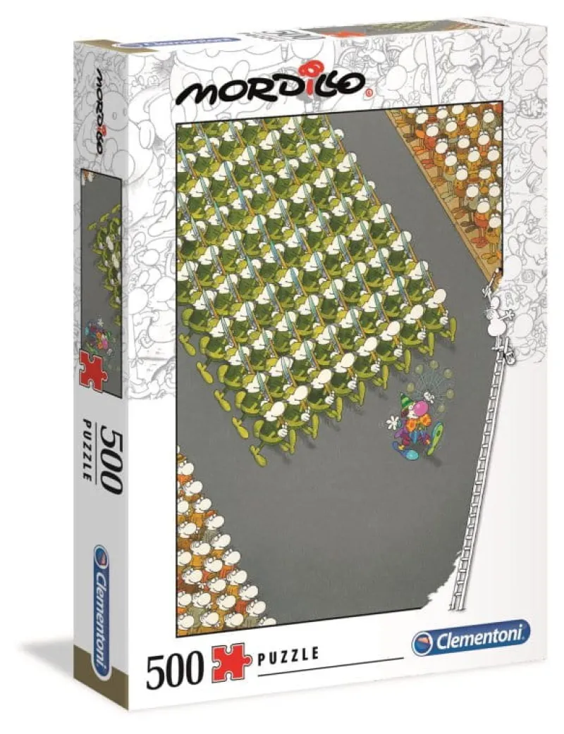 CLEMENTONI Puzzle 500el Mordillo The March