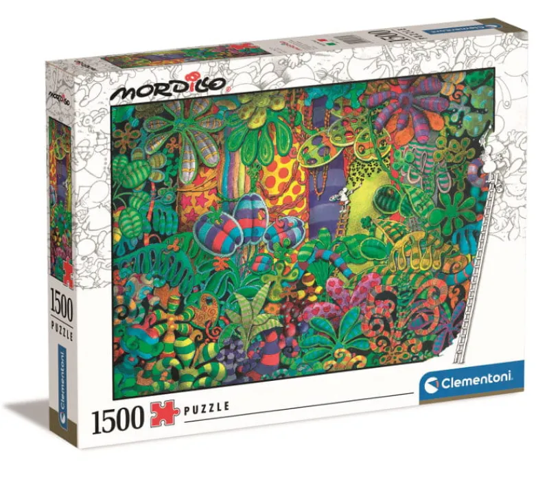 CLEMENTONI Puzzle 1500el Mordillo The Painter 31657