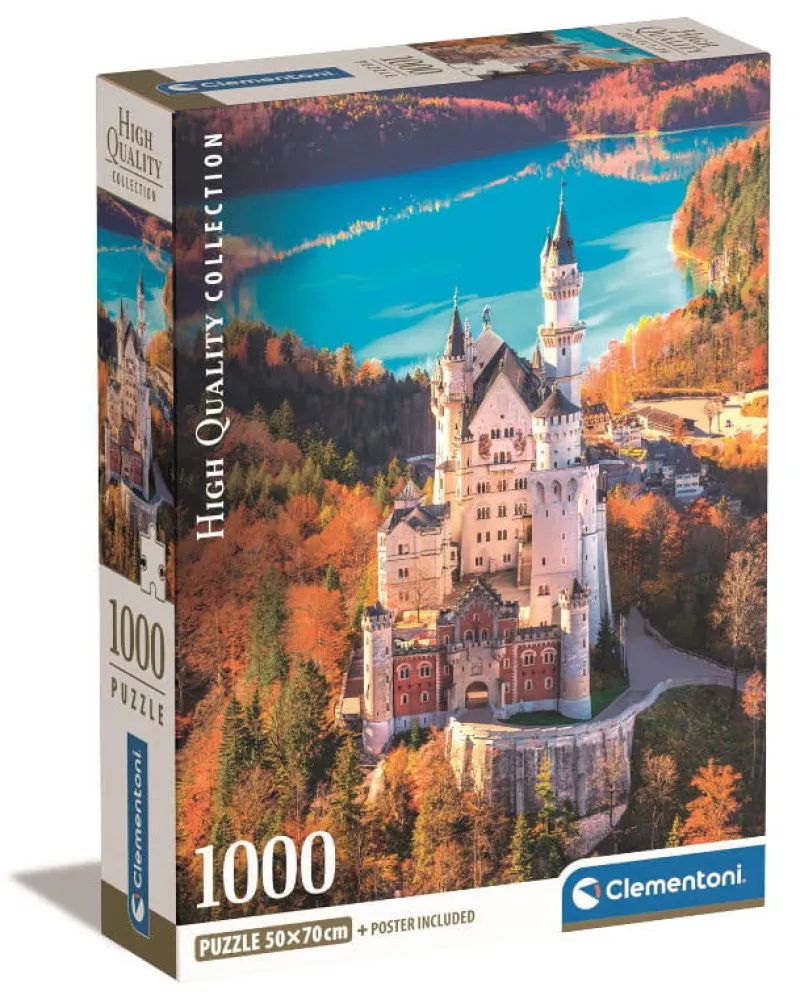 CLEMENTONI Puzzle 1000el Neuschwanstein 39909