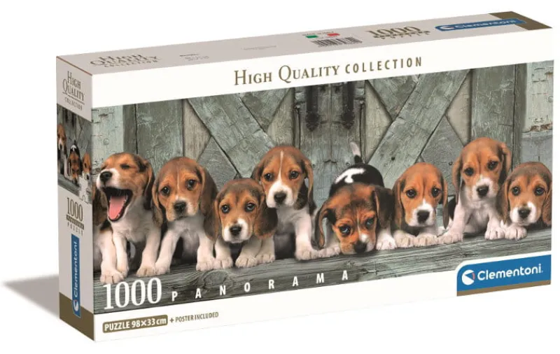 CLEMENTONI Puzzle 1000el Panorama Beagles 39869