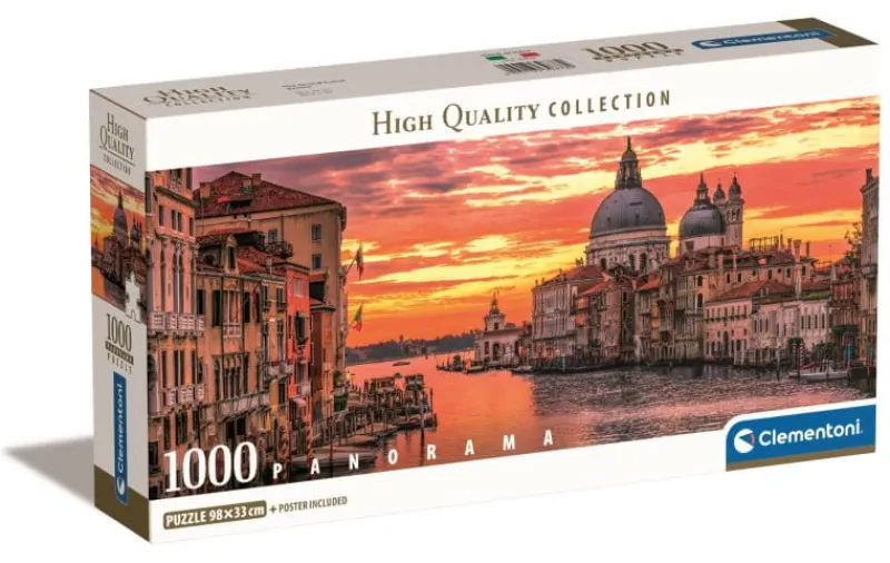 CLEMENTONI Puzzle 1000el Panorama Canal Grande - Wenecja 39878