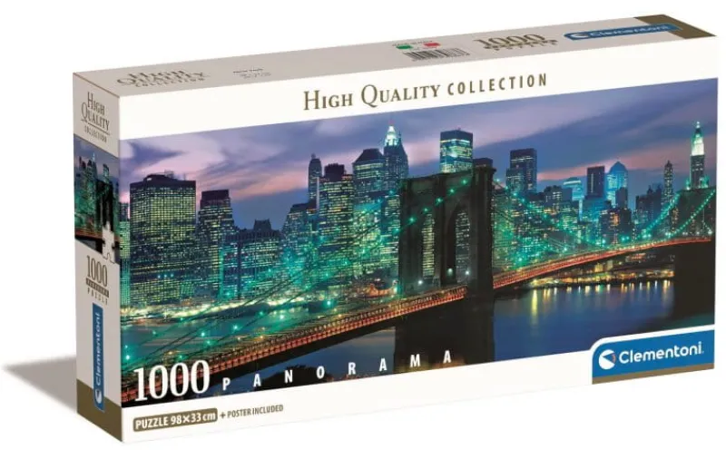 CLEMENTONI Puzzle 1000el Panorama Brooklyn Bridge 39867