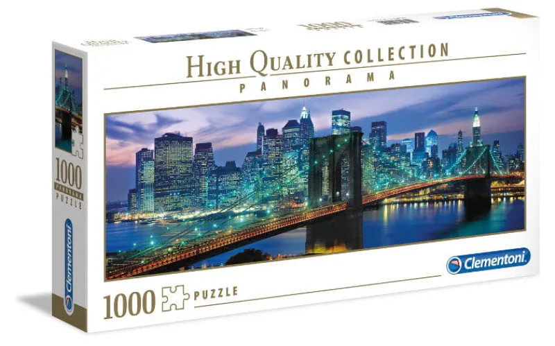 CLEMENTONI Puzzle 1000el Panorama - New York Brooklyn